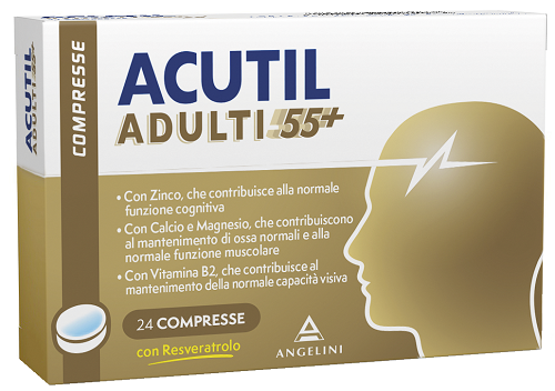 ACUTIL ADULTI 55+ 24 COMPRESSE IT - Farmacianumberone.it