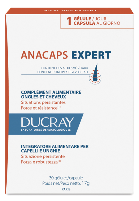 DUCRAY ANACAPS EXPERT CAPELLI E UNGHIE 30 CAPSULE - Farmacianumberone.it