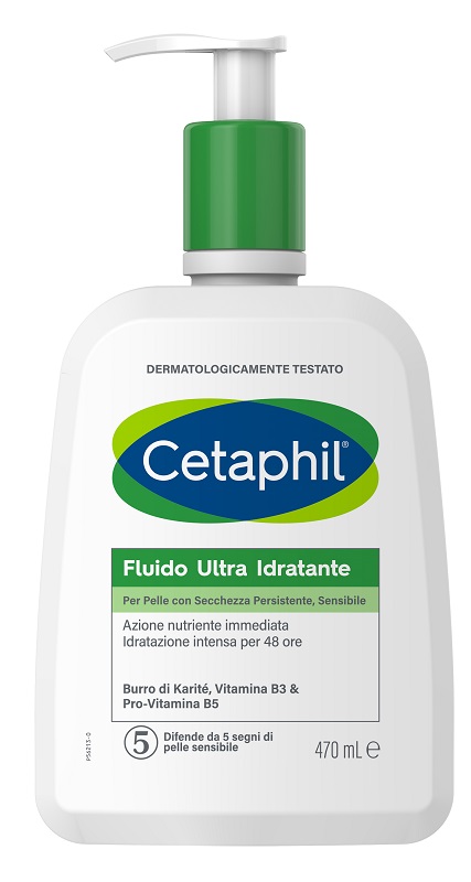 CETAPHIL FLUIDO ULTRA IDRATANTE 470 ML - Farmacianumberone.it