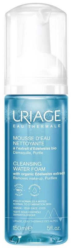 URIAGE MOUSSE D'EAU NETTOYANTE 150 ML - Farmacianumberone.it
