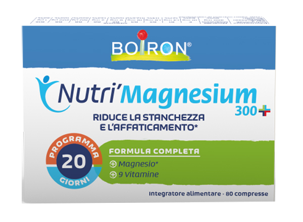 NUTRI'MAGNESIUM 300+ 80 COMPRESSE - Farmacianumberone.it
