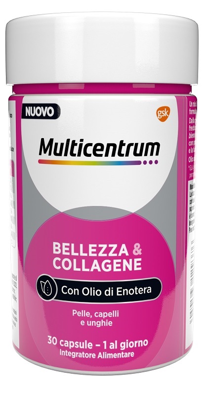MULTICENTRUM BELLEZZA & COLLAGENE 30 CAPSULE - Farmacianumberone.it