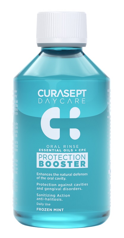 CURASEPT DAYCARE COLLUTORIO PROTECTION BOOSTER FROZEN MINT 500 ML - Farmacianumberone.it