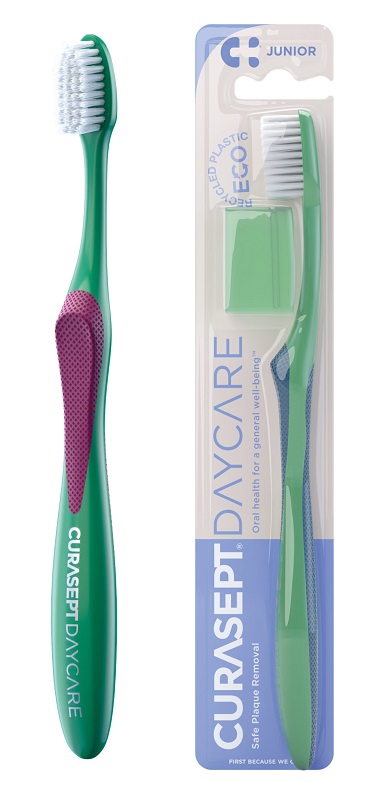 CURASEPT DAYCARE SPAZZOLINO ECO JUNIOR - Farmacianumberone.it