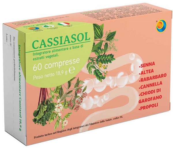 CASSIASOL 60 COMPRESSE - Farmacianumberone.it