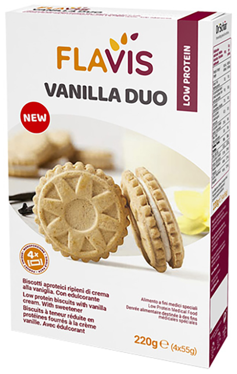 FLAVIS VANILLA DUO 220 G - Farmacianumberone.it