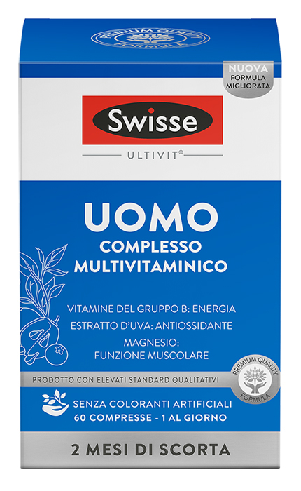 SWISSE MULTIVIT UOMO 60 COMPRESSE - Farmacianumberone.it