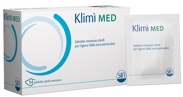 KLIMI' MED DETERGENTE PERIOCULARE 14 SALVIETTINE STERILI MONOUSO - Farmacianumberone.it