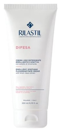 RILASTIL DIFESA CREMA VISO DETERGENTE EMOLLIENTE E LENITIVA 200 ML - Farmacianumberone.it