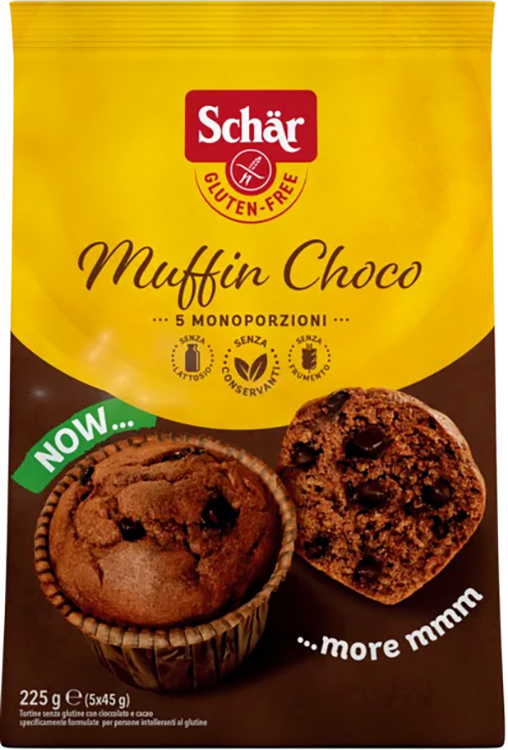 SCHAR MUFFIN CHOCO 225 G - Farmacianumberone.it
