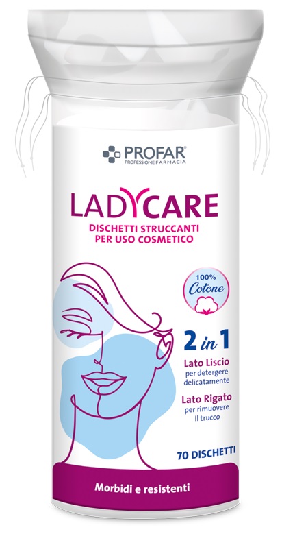 PROFAR LADYCARE DISCHETTI STRUCCANTI 70 PEZZI - Farmacianumberone.it
