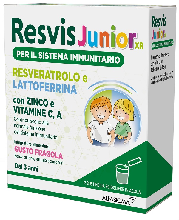 RESVIS JUNIOR XR 12 BUSTINE - Farmacianumberone.it