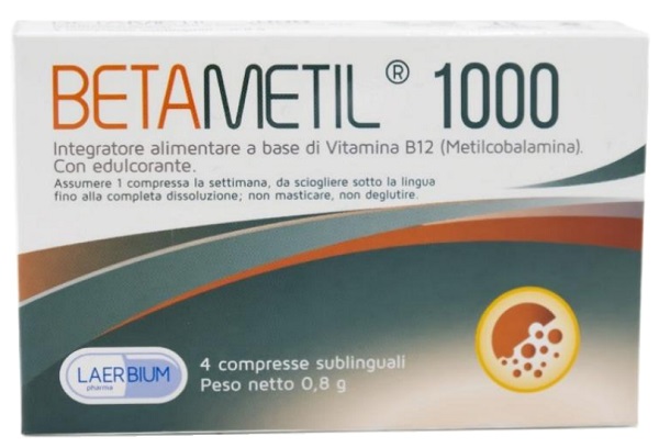 BETAMETIL 1000 4 COMPRESSE SUBLINGUALI - Farmacianumberone.it