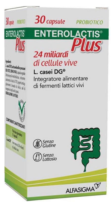 ENTEROLACTIS PLUS 30 CAPSULE - Farmacianumberone.it