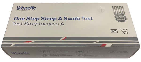TEST AUTODIAGNOSTICO ONE STEP STREP A RILEVAZIONE QUALITATIVA ANTIGENI STREPTOCOCCO A IN TAMPONE FARINGEO 1 PEZZO - Farmacianumberone.it
