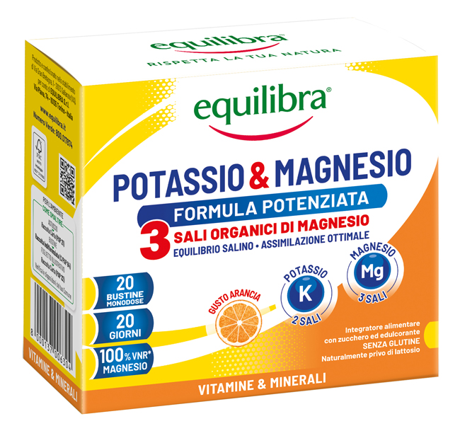 POTASSIO & MAGNESIO 3 20 BUSTINE - Farmacianumberone.it