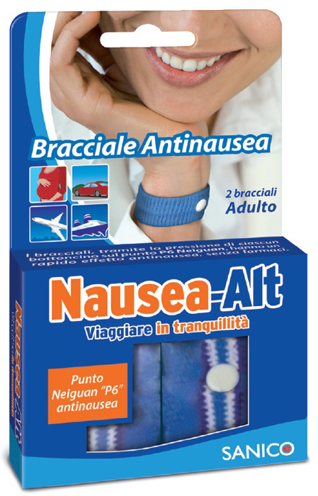 BRACCIALE ANTINAUSEA ADULTO NAUSEA-ALT - Farmacianumberone.it