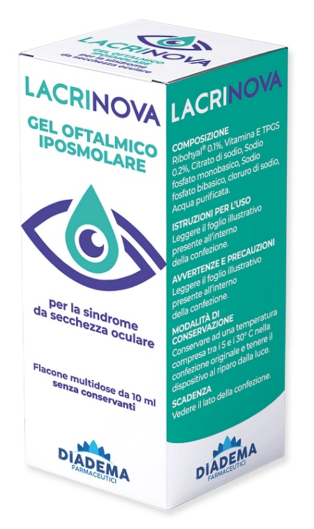 LACRINOVA GEL OFTALMICO IPOSMOLARE TB 10 ML - Farmacianumberone.it