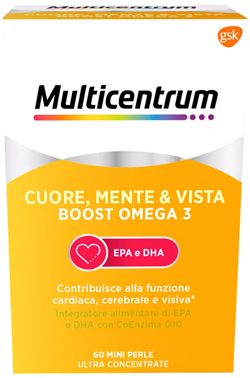 MULTICENTRUM BOOST OMEGA 120 CAPSULE - Farmacianumberone.it