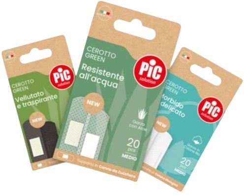 CEROTTO PIC GREEN BAMBU' ALOE STERILE 10X15 CM 5 PEZZI - Farmacianumberone.it