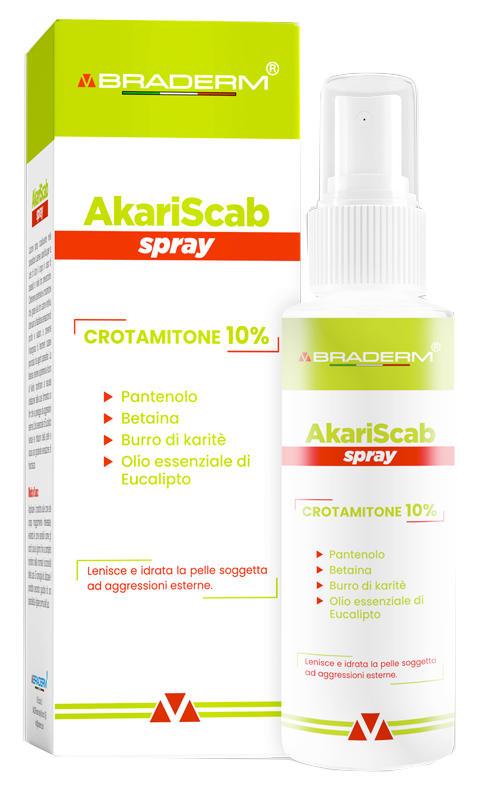 AKARISCAB SPRAY 100 ML BRADERM - Farmacianumberone.it