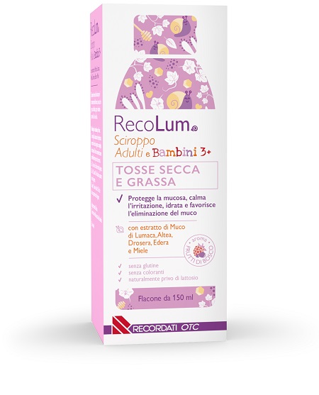 RECOLUM SCIROPPO TOSSE ADULTI-BAMBINI 150 ML - Farmacianumberone.it