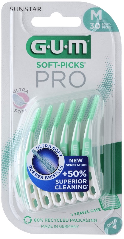 GUM SOFT PICK PRO MEDIUM 30 PEZZI - Farmacianumberone.it