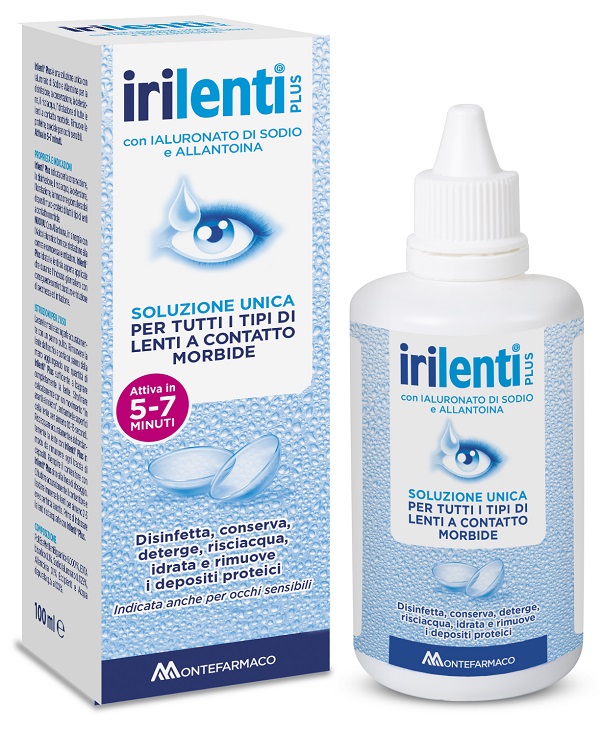 SOLUZIONE UNICA PER LENTI A CONTATTO IRILENTI 100 ML - Farmacianumberone.it