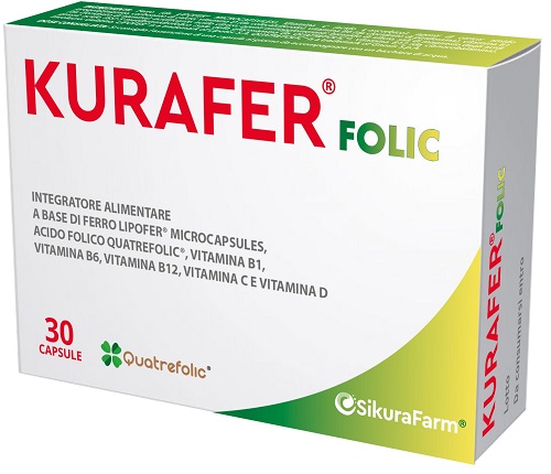 KURAFER FOLIC 30 CAPSULE - Farmacianumberone.it
