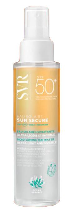 SUN SECURE EAU SOLAIRE SPF50+ TRAVEL SIZE 100 ML - Farmacianumberone.it