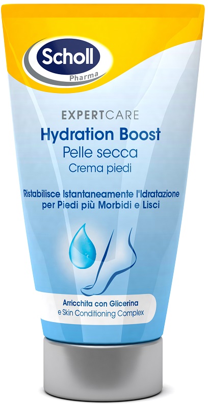 SCHOLL EXPERTCARE HYDRATION BOOST PELLE SECCA CREMA PIEDI 150 ML - Farmacianumberone.it