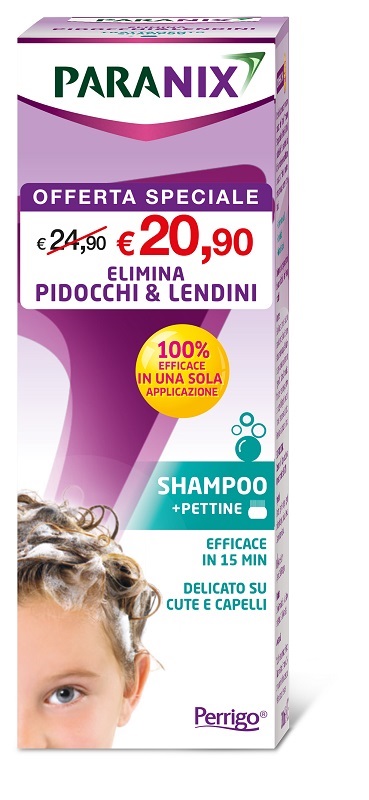 PARANIX SHAMPOO TRATTAMENTO TAGLIO PREZZO 200 ML - Farmacianumberone.it