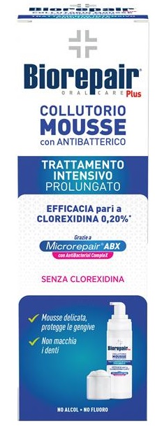 BIOREPAIR PLUS COLLUTORIO MOUSSE ANTIBATTERICO ABX 200 ML - Farmacianumberone.it