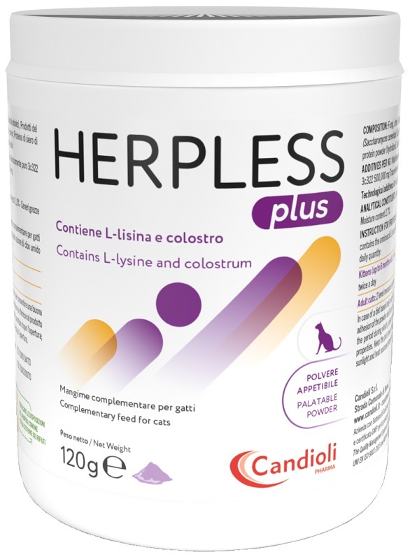 HERPLESS PLUS POLVERE 120 G - Farmacianumberone.it