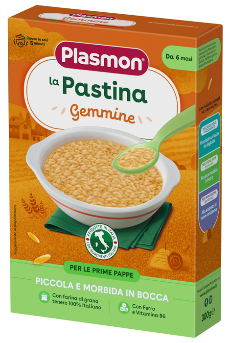PLASMON PASTA GEMMINE 300 G - Farmacianumberone.it