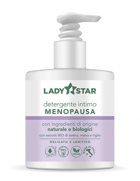 LADYSTAR DETERGENTE INTIMO DONNA IN MENOPAUSA 300 ML - Farmacianumberone.it