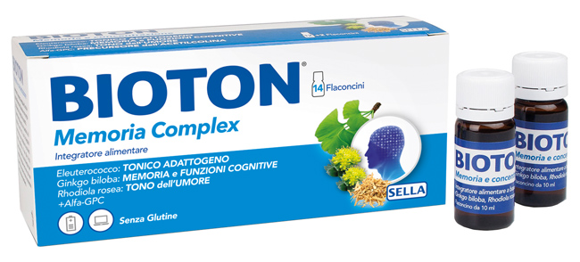 BIOTON MEMORIA COMPLEX 14 FLACONCINI DA 10 ML - Farmacianumberone.it