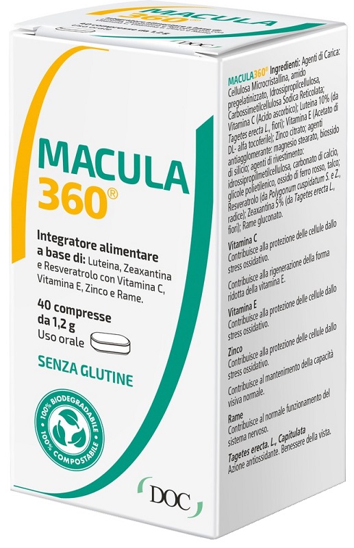 MACULA 360 40 COMPRESSE - Farmacianumberone.it