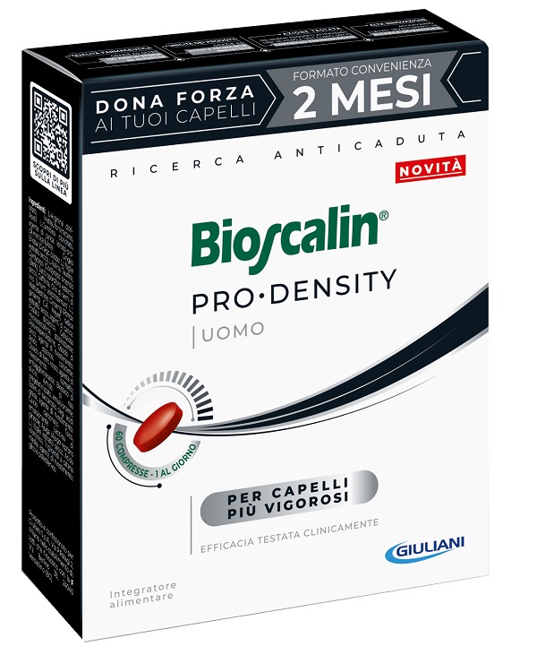 BIOSCALIN PRO DENSITY UOMO 60 COMPRESSE - Farmacianumberone.it
