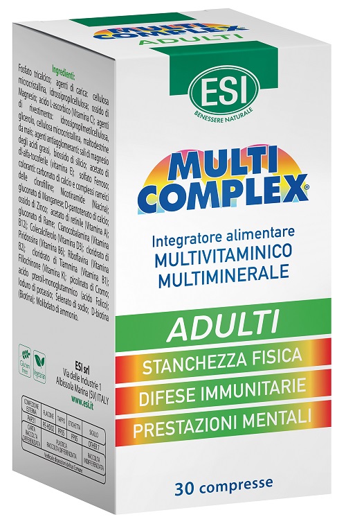 ESI MULTICOMPLEX ADULTI 30 COMPRESSE - Farmacianumberone.it