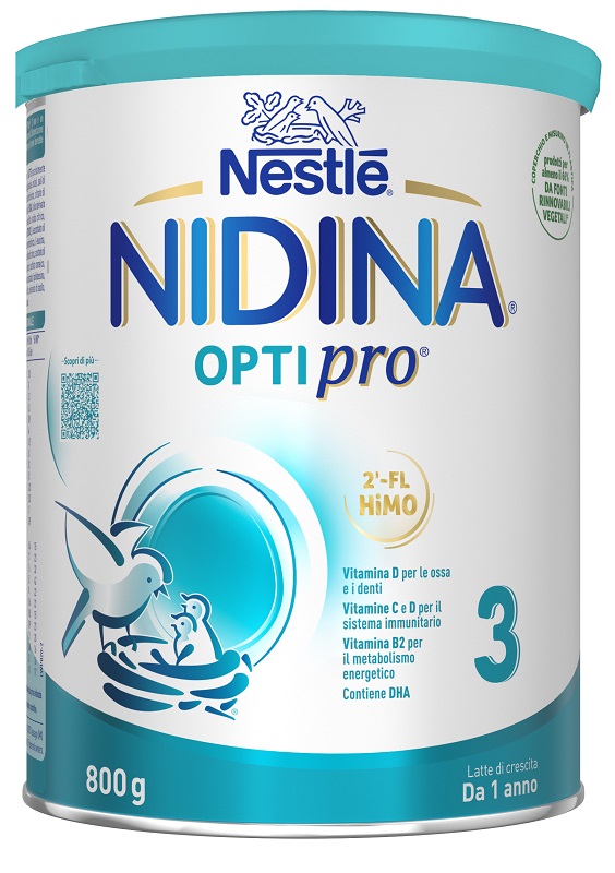 NIDINA OPTIPRO 3 POLVERE 800 G - Farmacianumberone.it