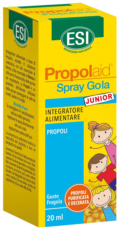 ESI PROPOLAID SPRAY GOLA JUNIOR 20 ML - Farmacianumberone.it