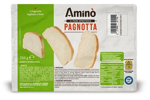 AMINO PAGNOTTA 250 G - Farmacianumberone.it