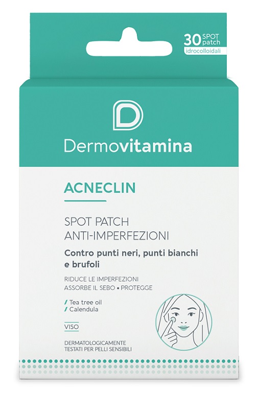 DERMOVITAMINA ACNECLIN PATCH ANTIMPERFEZIONI 30 PEZZI - Farmacianumberone.it