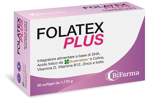 FOLATEX PLUS 30 SOFTGEL - Farmacianumberone.it