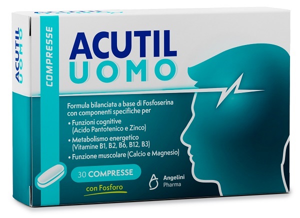 ACUTIL UOMO 30 COMPRESSE - Farmacianumberone.it