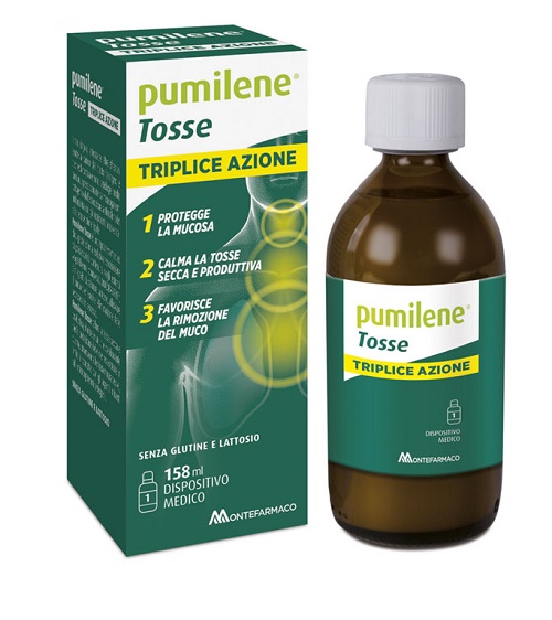 PUMILENE TOSSE SCIROPPO 158 ML - Farmacianumberone.it