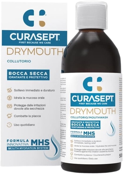 CURASEPT DRYMOUTH COLLUTORIO 500 ML - Farmacianumberone.it
