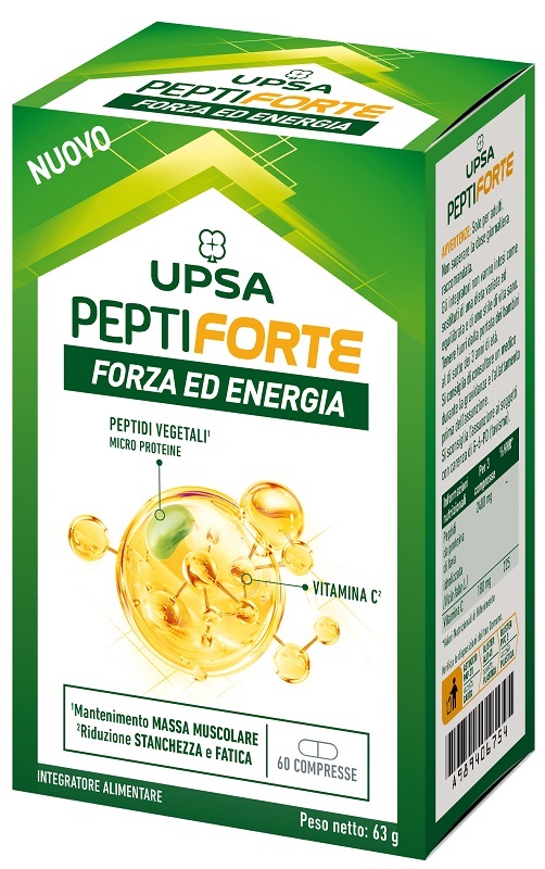 UPSA PEPTIFORTE 60 COMPRESSE - Farmacianumberone.it