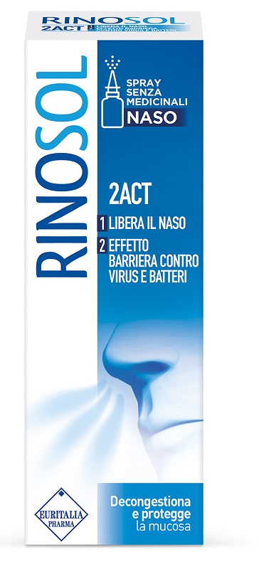 SPRAY NASALE RINOSOL 2ACT 15 ML - Farmacianumberone.it